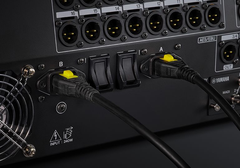 Yamaha Digital Mixing Console DM7: 冗余電源，可靠性高