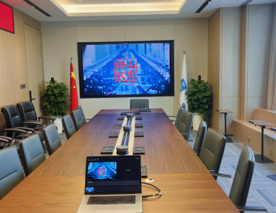 中建八局國(guó)企總部基地智能會(huì)議室